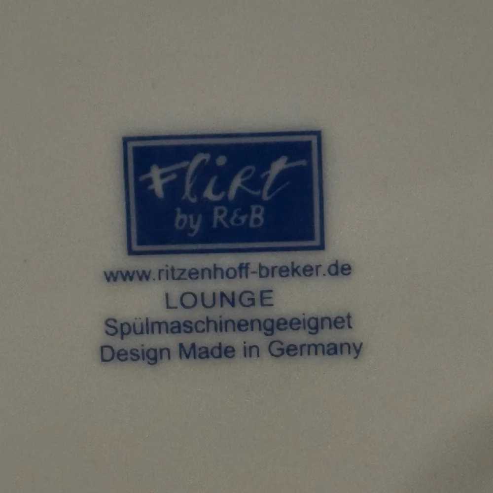 EVC - Ritzenhoff and Breker (Flirt by R&B) - LOUNGE - set of 2 - snack plates